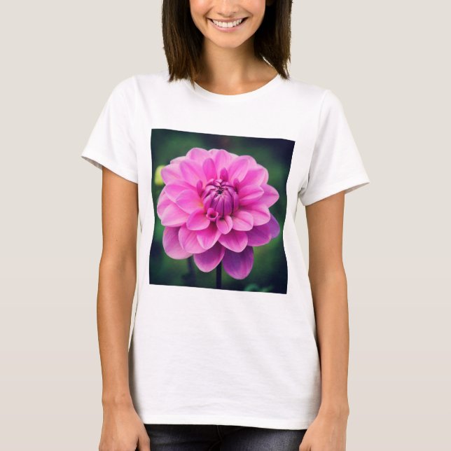 Rosa Dahlia Tee (Framsida)
