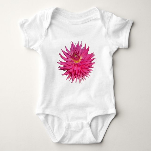 Rosa Dahlia Tee Shirt (Framsida)