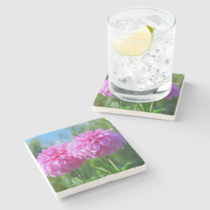 ROSA DAHLIAS UNDERLÄGG STEN