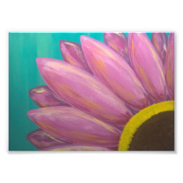 Rosa Daisy 5x7 Skriv ut Fototryck