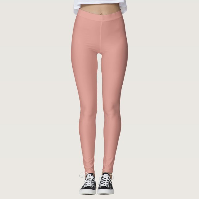 Rosa Daisy balettdans Leggings (Framsida)