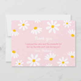 Rosa Daisy Birthday Tack Kort