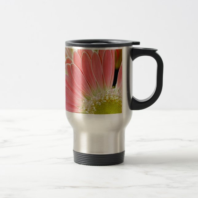 Rosa daisy-blommar resemugg (Höger)
