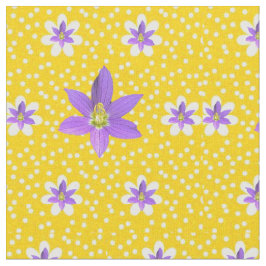 Rosa Daisy-blomstertyg Tyg