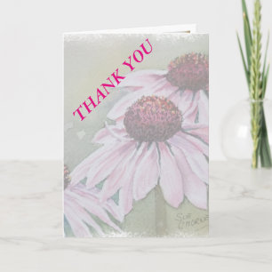 ROSA DAISY BRÖLLOP TACK DIG CARD KORT