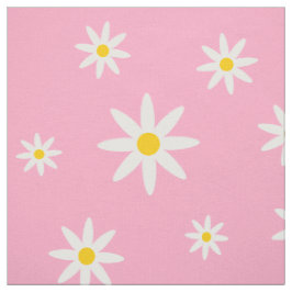 Rosa Daisy Fabric Tyg