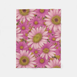 Rosa Daisy Fleecefilt