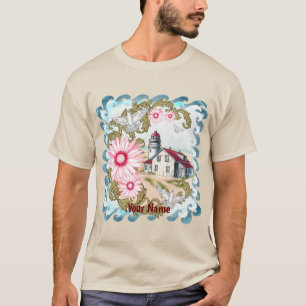Rosa Daisy fyr T Shirt