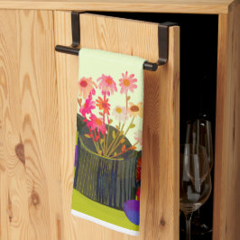 Rosa Daisy Kitchen Tea Towel Kökshandduk