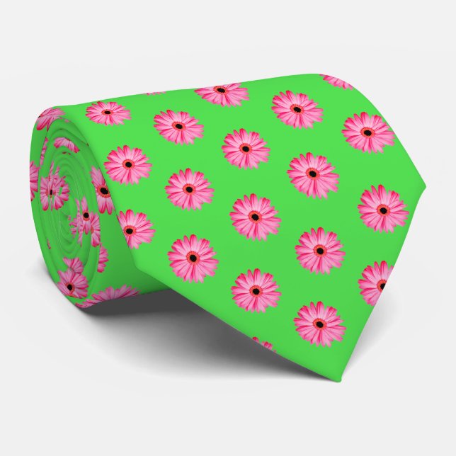Rosa Daisy-kronbladsmönster Slips (Rullad)