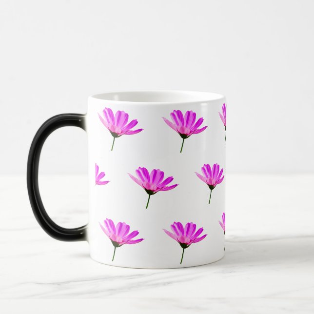 Rosa Daisy Magisk Mugg (Vänster)