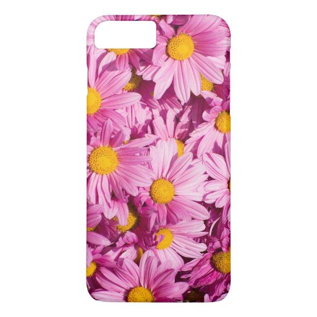 Rosa daisy mönster Case-Mate iPhone skal (Baksida)