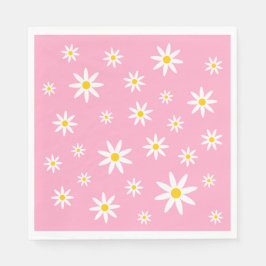 Rosa Daisy Pappra blöjor Pappersservett