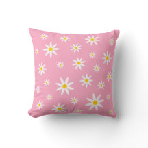 Rosa Daisy Pillow