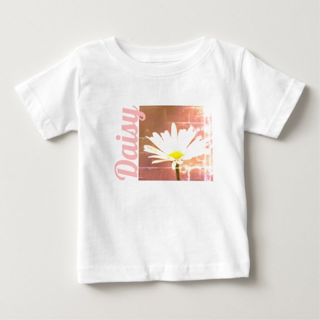 Rosa Daisy T Shirt (Framsida)