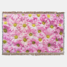 Rosa Daisy Throw Blanket