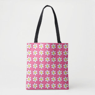 Rosa Daisy-Totebag Tygkasse
