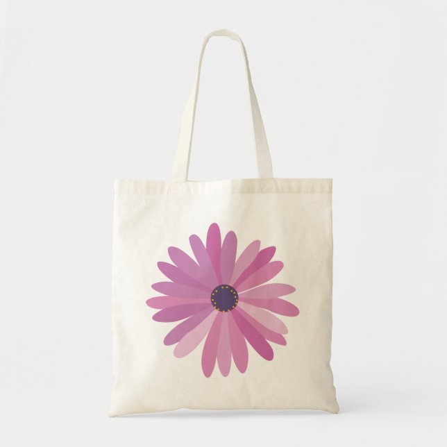 Rosa Daisy Tygkasse (Framsidan)