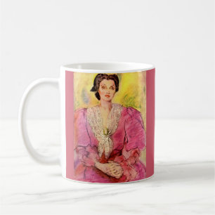 rosa dam kaffemugg