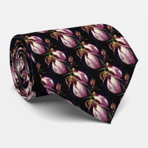 Rosa Dam Slipper Orchid Pair Flower Natature Slips