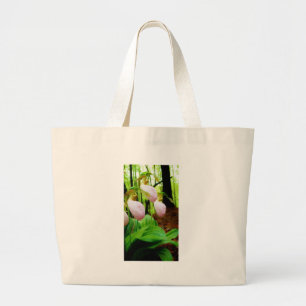 Rosa Dam Slipper vild Orchid Jumbo Tygkasse