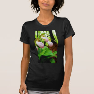 Rosa Dam Slipper vild Orchid Tee Shirt