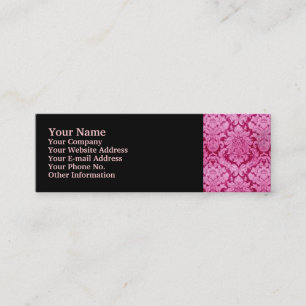 ROSA DAMASK MINI VISITKORT