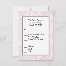 Rosa Damask OSA med menyval