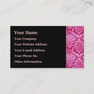 Rosa Damask Visitkort