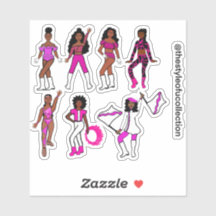 Rosa Dancer Stickers #1