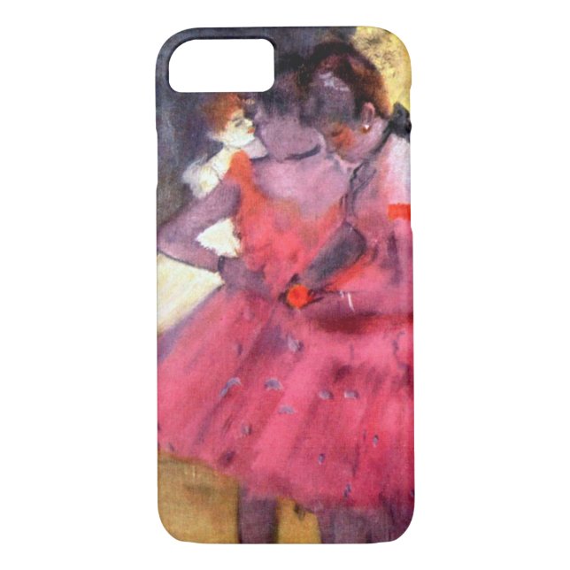 Rosa Dancers, Edgar Degas Case-Mate iPhone Skal (Baksida)