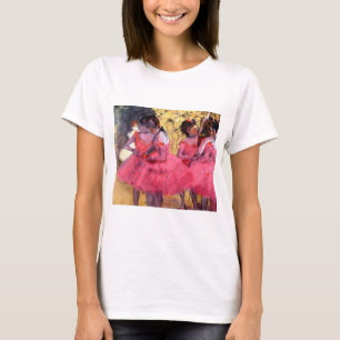Rosa Dancers, Edgar Degas T Shirt