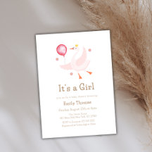 Rosa Dancing Princess Svan Balloon Baby Shower