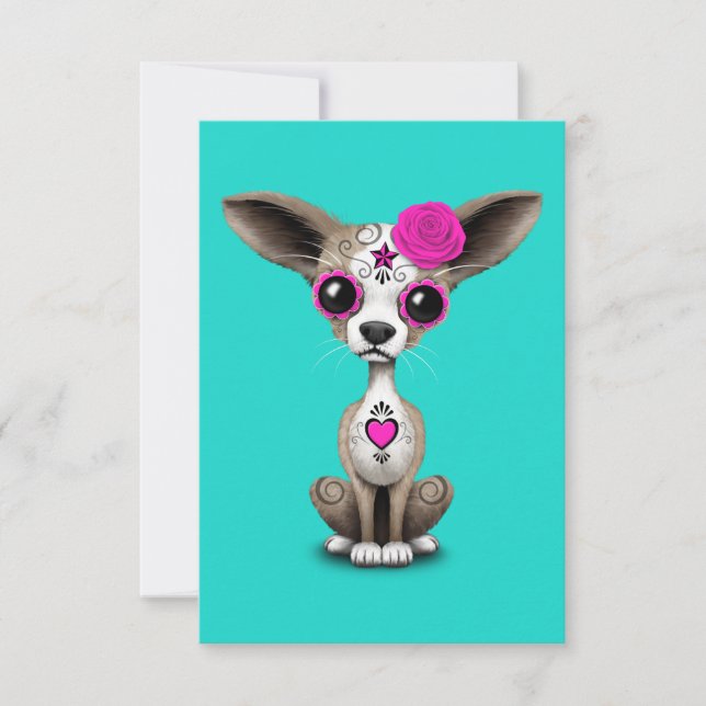Rosa Day of the dead Chihuahua (Framsida)