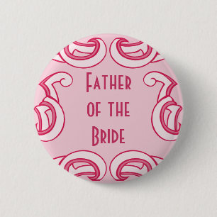 Rosa Deco Far i Bride Knapp