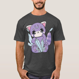 Rosa Decora Fairy Kei Red Panda Otaku Anime Nugoth T Shirt