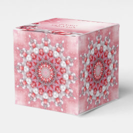 Rosa Decorative Helgdag Gift Box Presentaskar