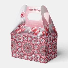 Rosa Decorative Helgdag Gift Box Presentaskar