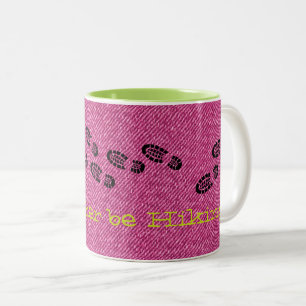 Rosa Denim........................................ Två-Tonad Mugg