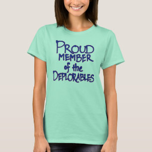 Rosa Deplorables T-tröja Tröja