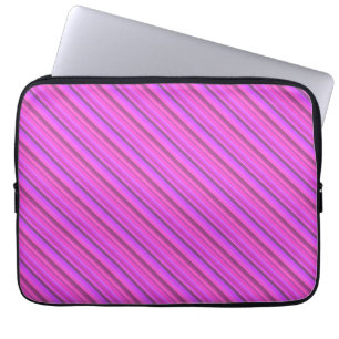 Rosa diagonal rand laptop fodral