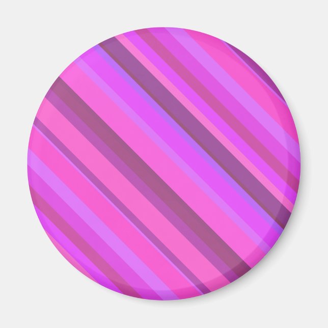 Rosa diagonal rand magnet (Framsidan)