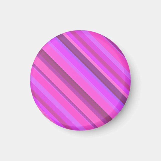 Rosa diagonal rand magnet (Framsidan)