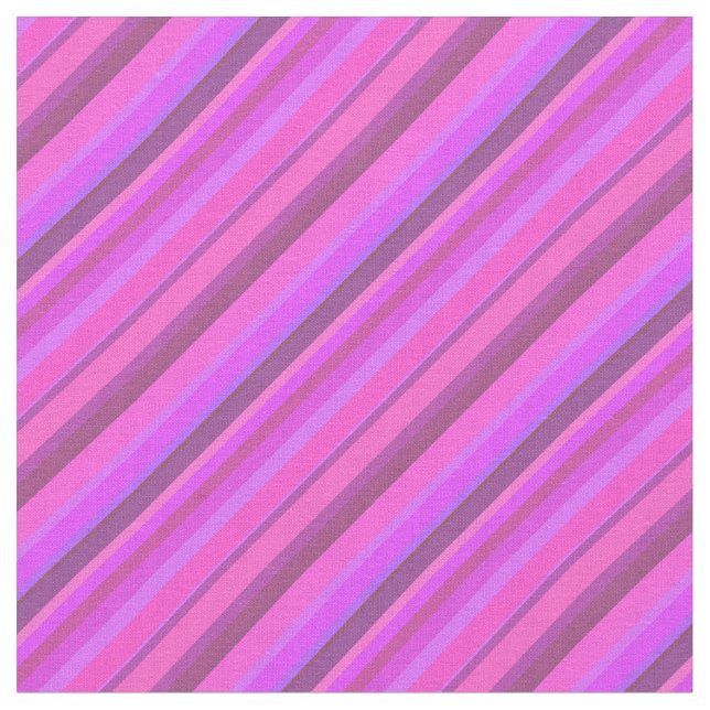 Rosa diagonal rand tyg (Närbild)