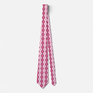 Rosa diamant mönster slips