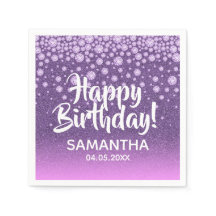 Rosa diamanter lila rosa glitter Grattis på födels