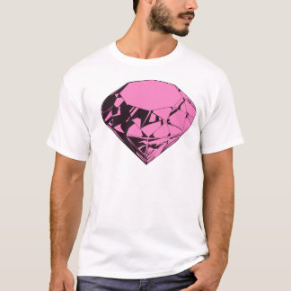 Rosa diamantSilkscreendesign Tee