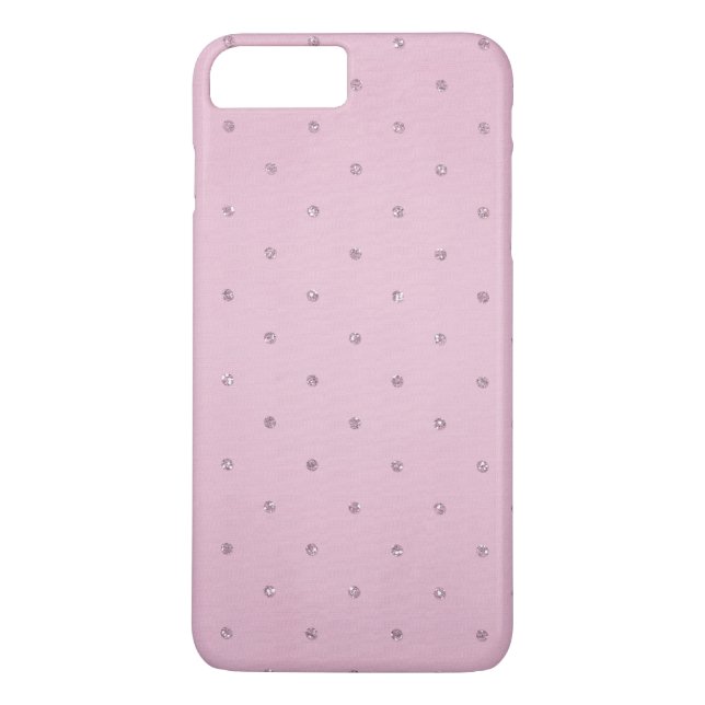 rosa  diamantstam Case-Mate iPhone skal (Baksida)