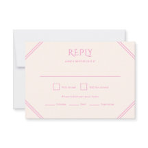 Rosa Diamond Bröllop OSA Card