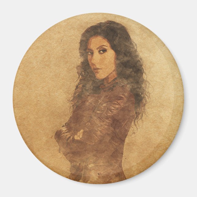 Rosa Diaz Magnet (Framsidan)